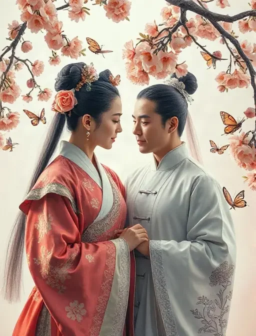 黄果AI官网《蝶恋花：王爷的小娇妻》封面